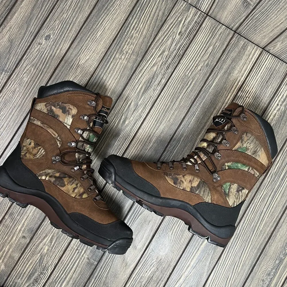 LaCrosse 4700M Hunting Boots Camo Genesys Gore Tex Men Sz 13 Leather Outdoor 11
